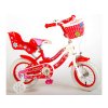 Volare Lovely 12" gyermekkerékpár piros-fehér