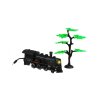 Maylo Toys Rail King elemes vasúti pálya füst- és fényhatásokkal