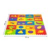 Ecotoys Happy Fruit XXL Habszivacs puzzle játszószőnyeg