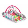 Ecotoys Your Way Ball Play oktató játszószőnyeg 5 az 1-ben 30 labdával rózsaszín