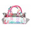 Ecotoys Your Way Ball Play oktató játszószőnyeg 5 az 1-ben 30 labdával rózsaszín