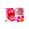 Majlo Toys Pink Oven gyermek tűzhely sütővel