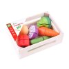 Majlo Toys Vegetable Box zöldségkészlet egy faládában
