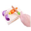 Majlo Toys Vegetable Box zöldségkészlet egy faládában