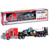 nakladni auto na dalkove ovladani s traktorem cervene