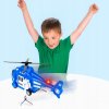 interaktivni helikoptera modra