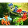 sroubovaci dinosaurus s vrtackou Take apart 9