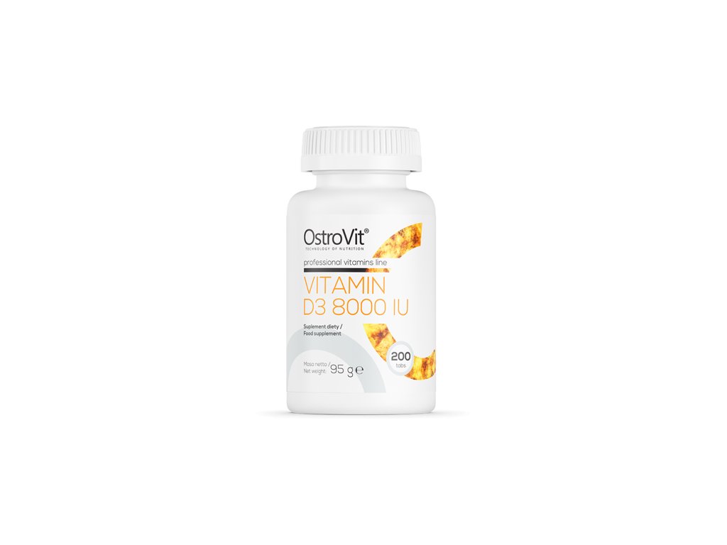 OstroVit Vitamin D3 8 000 IU 200 tablet