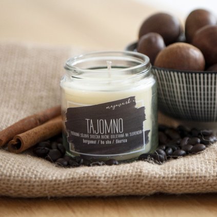 Sójová sviečka TAJOMNO 90g