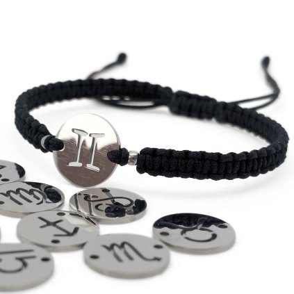 Ručně vyráběný náramek se znamením zvěrokruhu