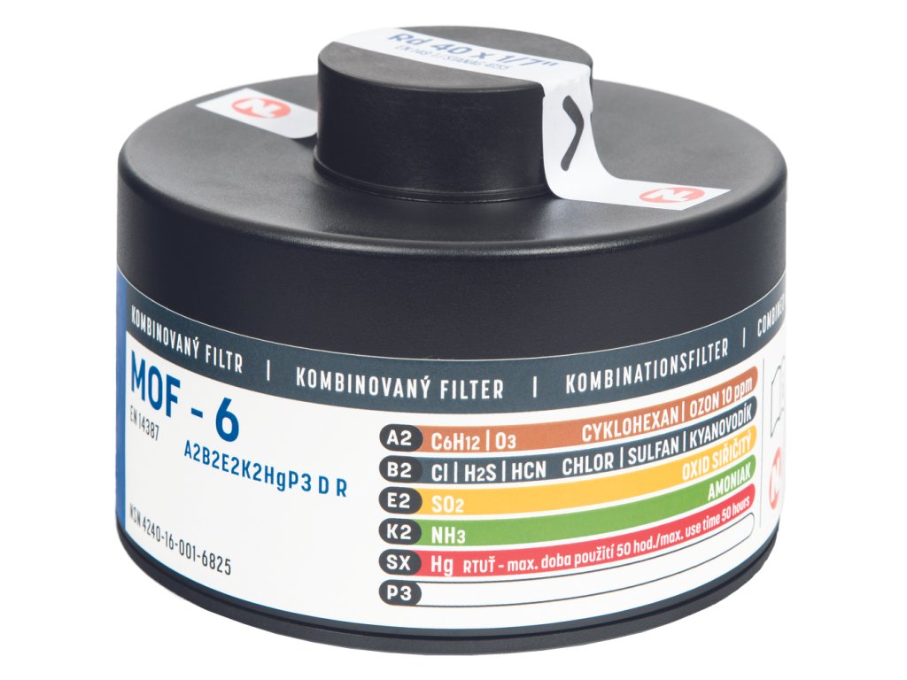 MoF-6 A2B2E2K2HgP3 D R filter pre CM-6