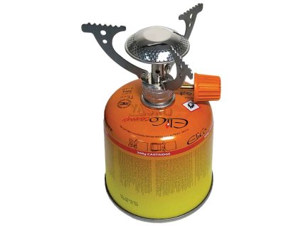 Sada: kempingový varič BASIC s reguláciou +300g kartuša, závit 7/16“, ELICO
