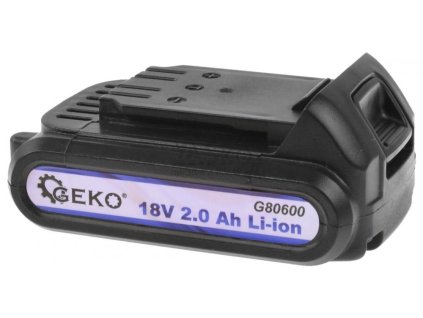 Batéria akumulátorová 18V, 2 Ah, Li-ion, GEKO