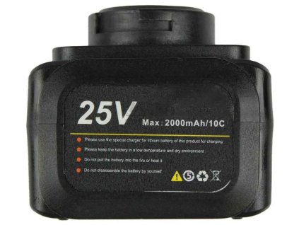 Akumulátorová batéria do akumulátorových nožníc 25 V, 2.0Ah, VASKO