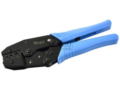 Kliešte krimpovacie-lisovacie na káblové konektory 0,5-6 mm2, GEKO