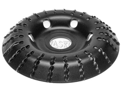 Rašpľa šikmá 45°, 125 x 22,2 mm vysoký zub, TARPOL, T-89