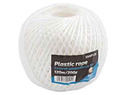 Špagát polypropylénový biely, klbko, dĺžka 120 m, 200 g, XL-TOOLS