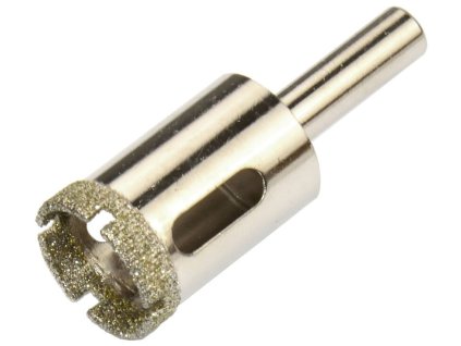 Vrták diamantový korunkový priemer 20 mm do skla a keramiky, GEKO