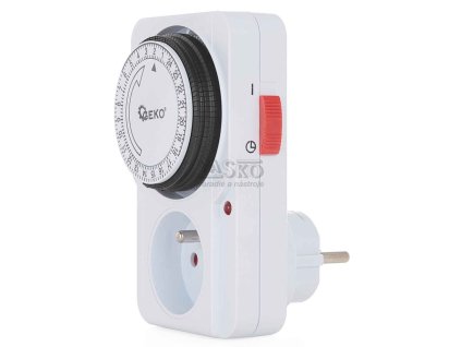 Mechanický časový spínač elektrického prúdu, 230V, GEKO