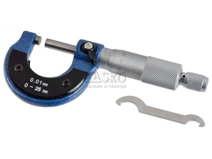 Mikrometer 0-25 mm/0,01 mm, GEKO