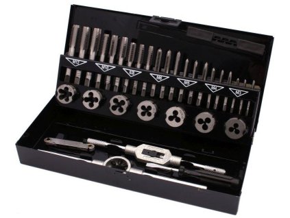 Sada závitnikov a závitových očiek, M3 - M12, 32-dielna sada, XL-TOOLS
