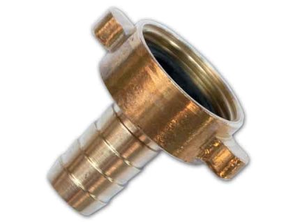 Adaptér s vnútorným závitom 1", výstup 25 mm, mosadz