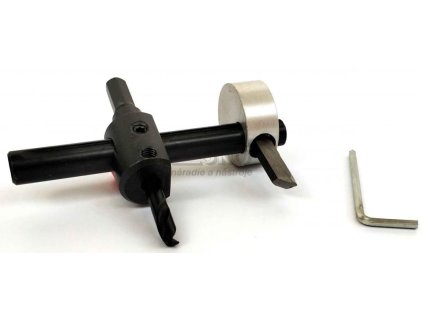 Vrták nastaviteľný vykružovací do dreva 25 - 120 mm, PROFI, PRO-TECHNIK