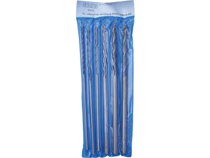 Sada vrtákov do dreva 4, 6, 8, 10 ,12, 14 mm x 300 mm, 6-dielna, GEKO