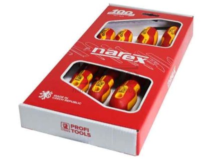 Sada skrutkovačov elektrikárskych, 7-dielna, S LINE SLIM, NAREX