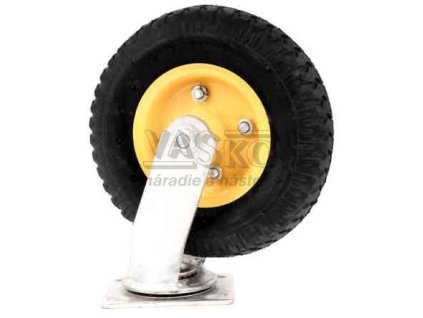 Nafukovacie koleso s ložiskami pre vozíky, priemer 210 mm, šírka 57 mm, otočné, XL-TOOLS