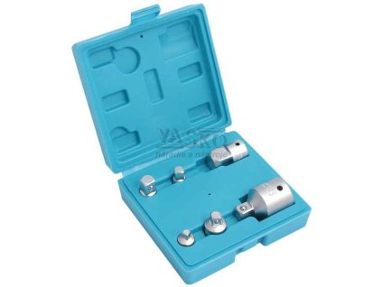Sada redukcií na rôzne typy nástrčných hlavíc, 6-dielna, 1/4" - 3/4", XL-TOOLS