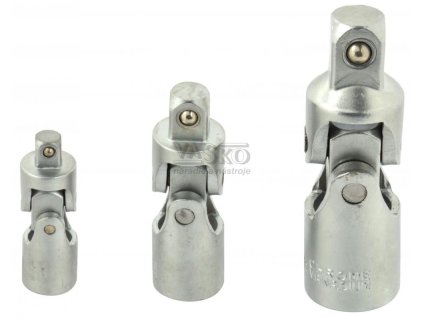 Sada kardanov 1/2", 1/4", 3/8", GEKO