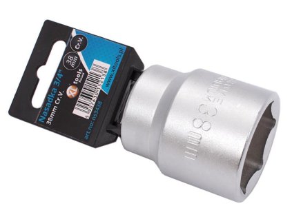 Hlavica nástrčná 3/4" 6HRAN 33 mm, XL-TOOLS