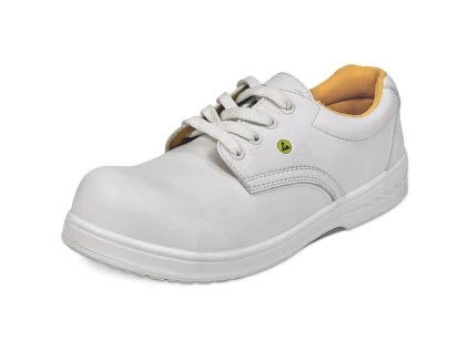 RAVEN MF ESD S1 SRC poltopánka (Farba biela, Veľkosť 47)