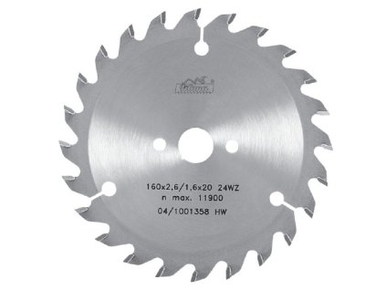 Pílový kotúč SK 170x2,6x30 z54, 5391 WZ, PILANA