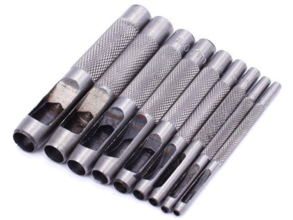 Sada výsečníkov, 9-dielna, 2,5 - 10 mm, XL-TOOLS