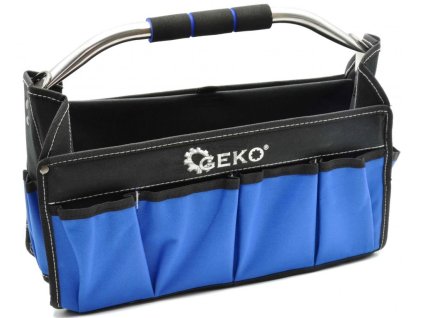 Brašňa na náradie otvorená s kovovou rukoväťou 11 + 7,, GEKO