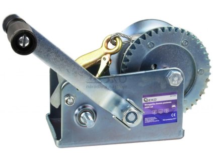 Naviják ručný 1150kg, lano - 10 m, 5 mm, GEKO