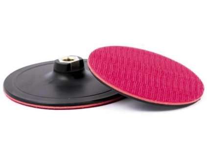 Kotúč unášací na suchý zips do uhlovej brúsky 150 mm/závit M14, tvrdý, XL-TOOLS