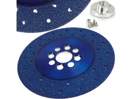 Diamantový kotúč 125x22,2x2,7 mm na rezanie a brúsenie žuly, kameňa, obkladačiek, MAR-POL