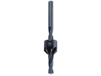 Záhlbník kužeľový nástrčný 3 mm, priemer záhlbníku 16 mm s vrtákom, NAREX