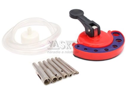 Sada diamantových vrtákov do skla a keramiky 4 - 12 mm s chladením, XL-TOOLS