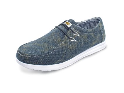 WICCAN mokasíny (Farba navy, Veľkosť 46)