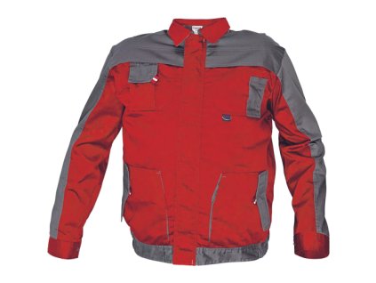 EVOLUTION(MAX EVO) bunda (Farba červená/sivá, Veľkosť 64)