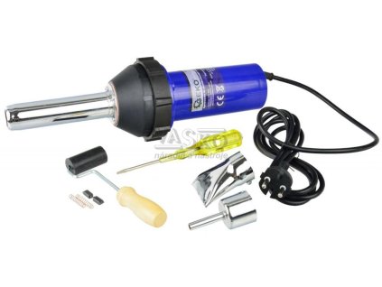 Zváračka plastov, 1.080 W, 9 stupňov nastavenia teploty 20-550°C, GEKO