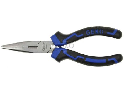 Kliešte na jemnú mechaniku 160 mm, dvojplastová rukoväť, GEKO PREMIUM