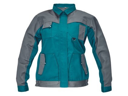 EVOLUTION LADY(MAX EVO) bunda (Farba zelená/sivá, Veľkosť 44)