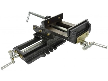 Zverák krížový dvojosový 125 mm, GEKO