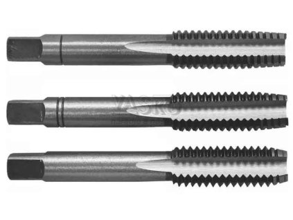 Závitník M12 x 1,75 sadový 3-dielny, NO, ČSN 3010, CZ TOOL