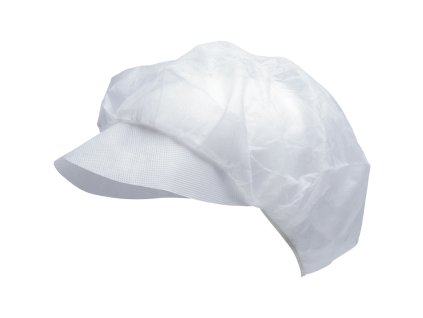 VAPI PEAK jednor.čiapka šilt 100ks/bal (Farba biela, Veľkosť -)
